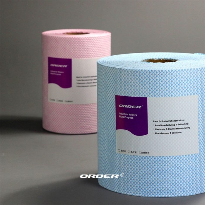 Foodservice Blue Rreusable Nonwoven Household Wipes - 图片 3